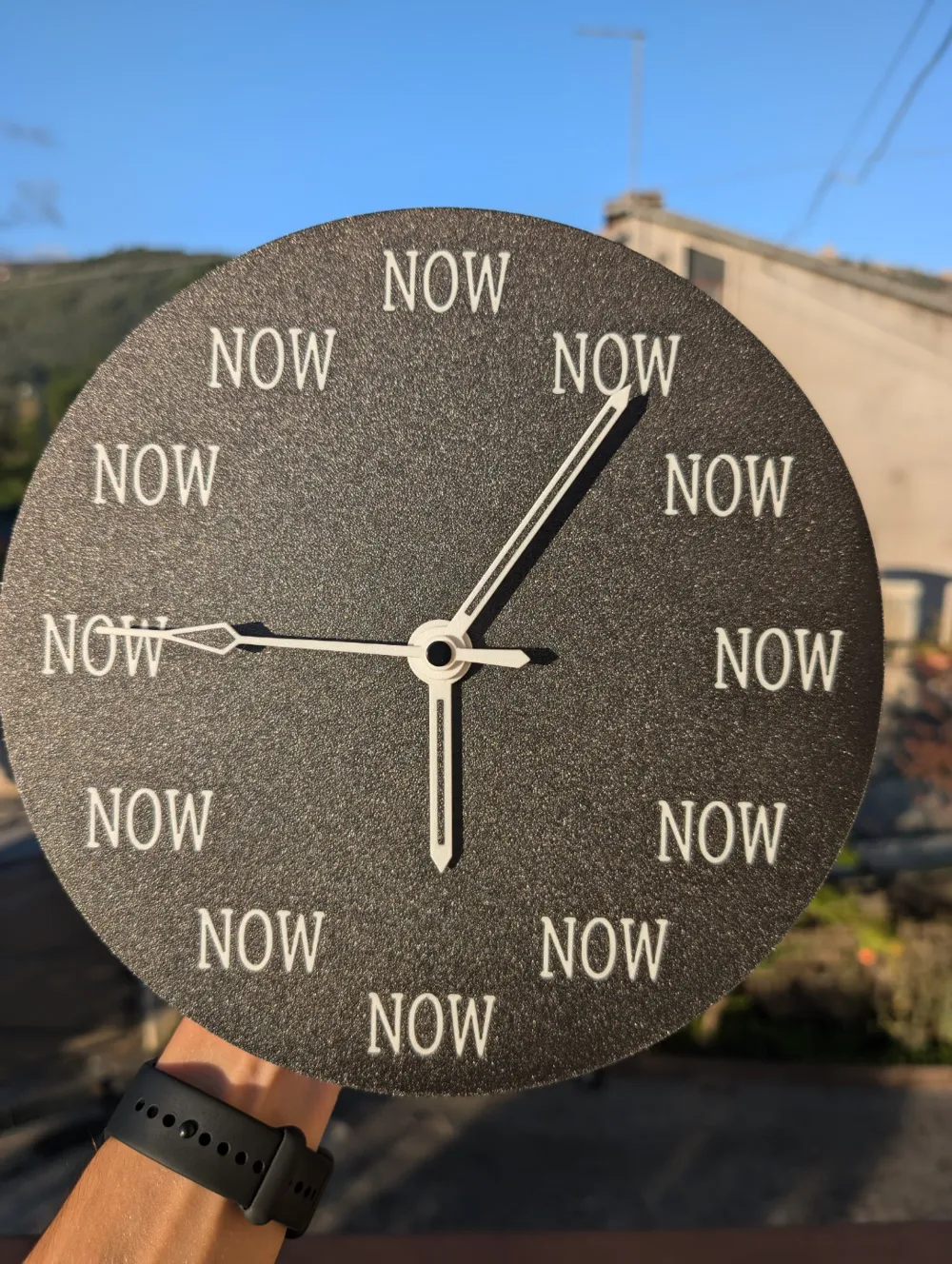 Now O'Clock / Motivational Clock [Clock Kit-MH011], photo 4 of 4 - Now O'Clock / Motivational Clock [Clock Kit-MH011] Household