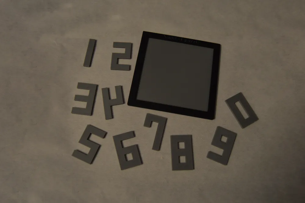 Number puzzle game, photo 3 of 4 - Interlocking & 3D Puzzles, board