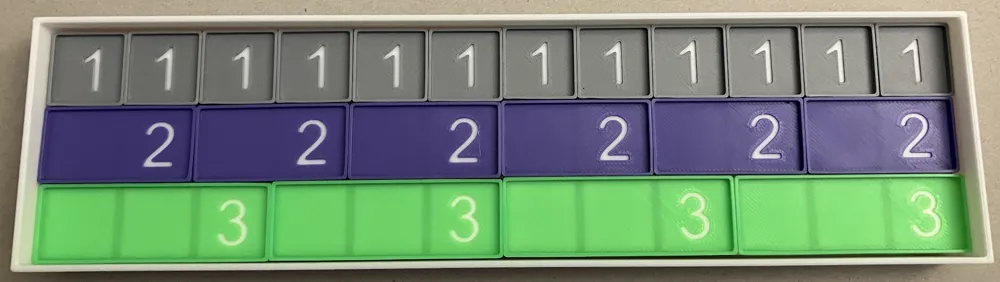 Number Tiles v2, photo 4 of 5 - Maths Learning Aids, arithmetic