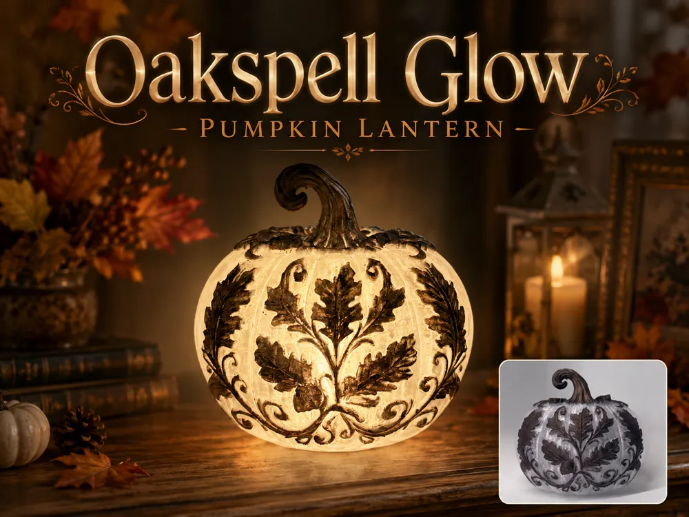 Ornated Pumpkin Lantern - Decor, in stock in India