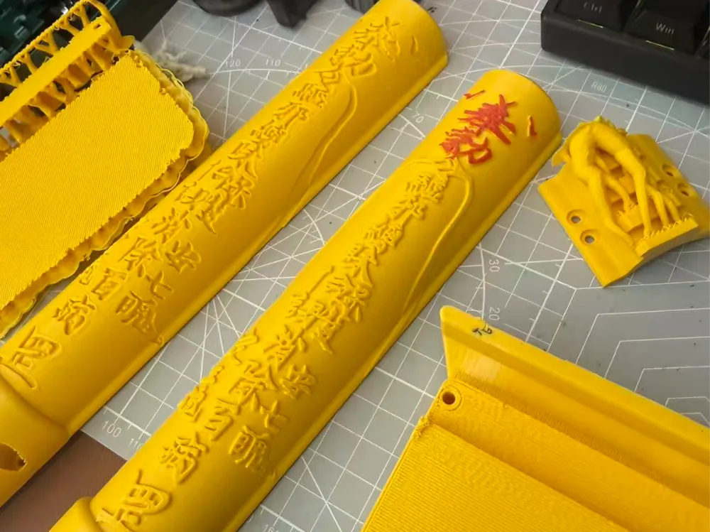 [Serious model] Little Sparrow K900 upper cover - two Taofa natural talismans - single row of screw holes