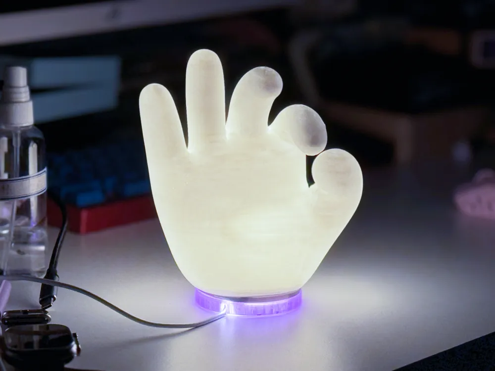 OK HAND LED LIGHT, photo 2 of 4 - OK HAND LED LIGHT Household