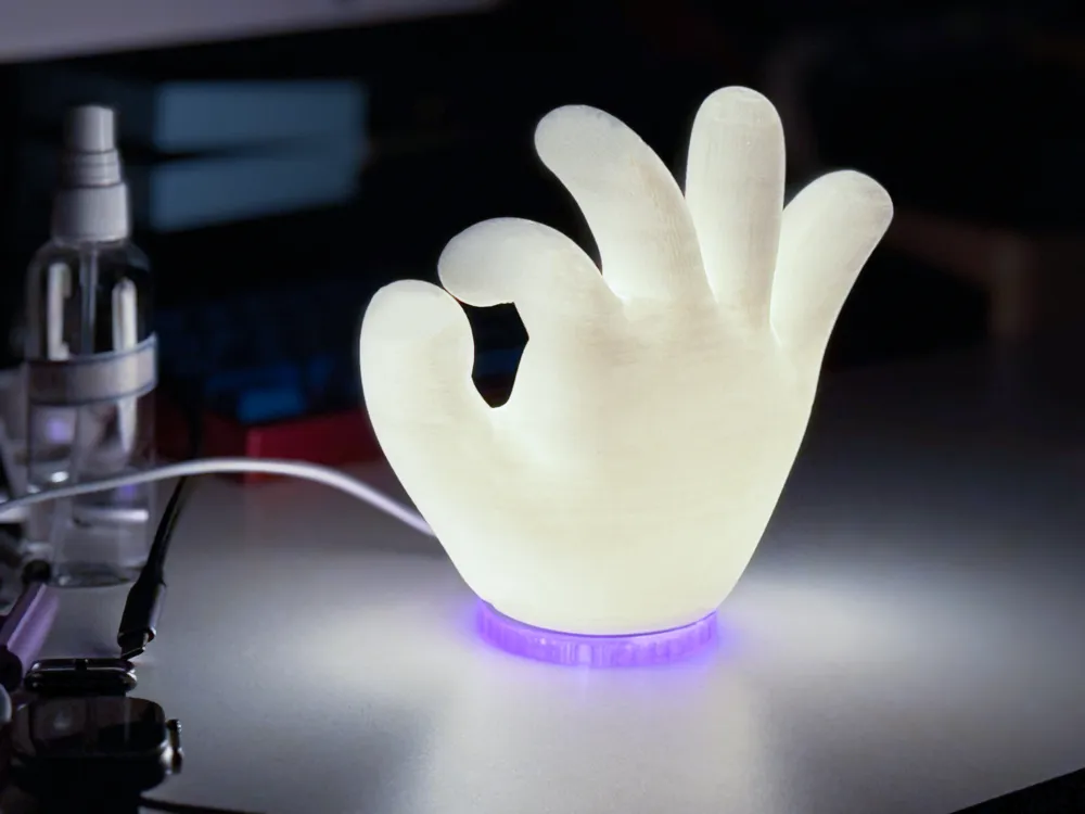 OK HAND LED LIGHT - Decor, in stock in India