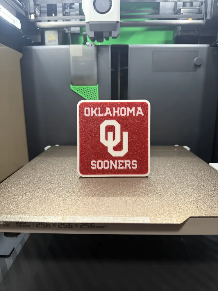 Oklahoma Sooners OU Hitch Cover, photo 2 of 4 - Oklahoma Sooners OU Hitch Cover Car & Vehicle