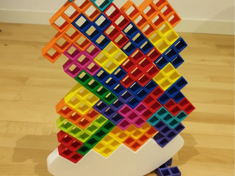 On the edge (Tetris balance de luxe)