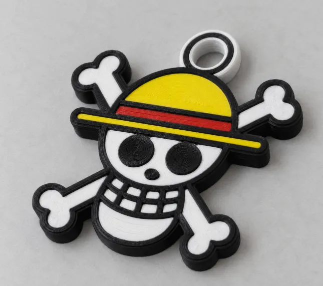 One Piece Pirata Logo Jolly Roger Llavero Abrelata, photo 3 of 4 - One Piece Pirata Logo Jolly Roger Llavero Abrelata Keychains