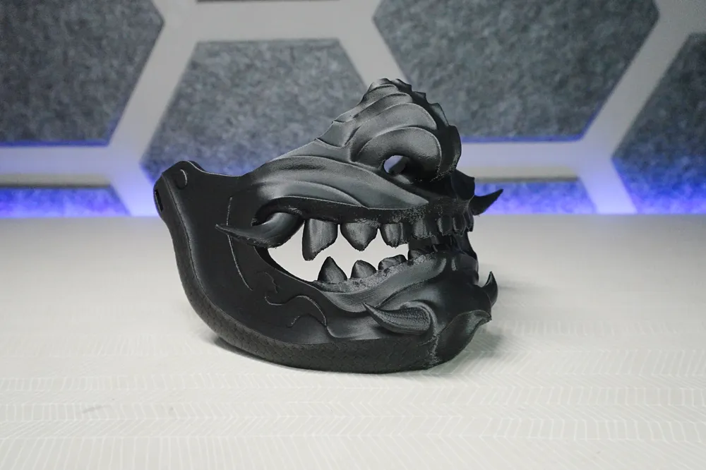 Oni Mask #3, photo 3 of 4 - Oni Mask #3 Props & Cosplay