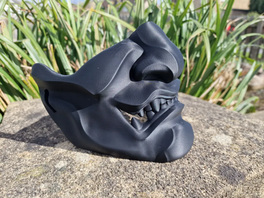 Oni Mask 8, photo 3 of 4 - Oni & Hannya Masks, they mask