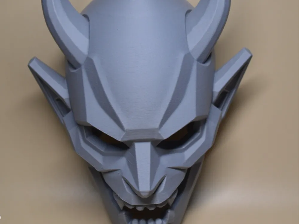 Oni mask Green goblin inspired