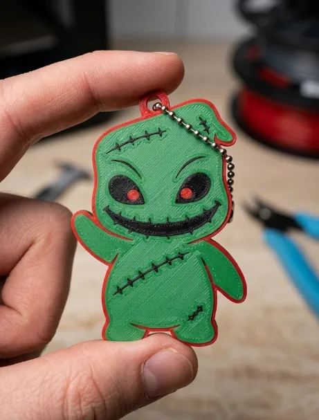 Oogie Boogie Llavero Abrelatas de Halloween horror, photo 2 of 4 - Oogie Boogie Llavero Abrelatas de Halloween horror Keychains
