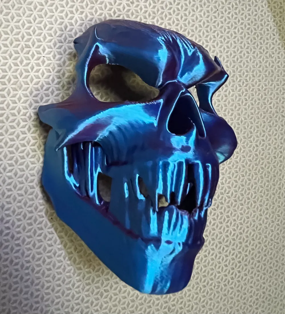 Orc Skull Mask, photo 2 of 4 - Skull Masks, toys