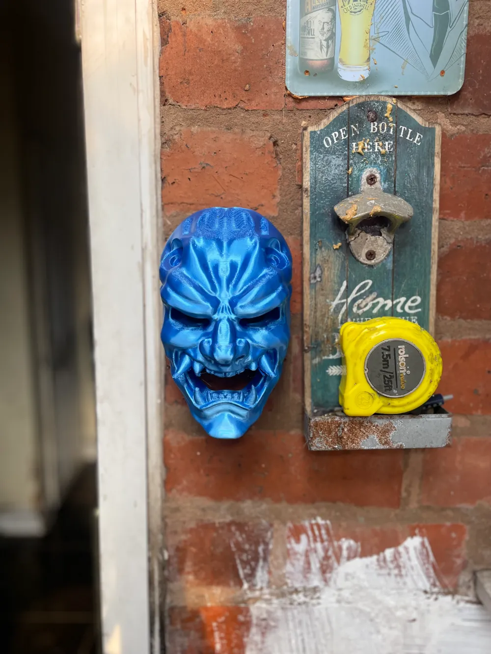 Oriental Oni Mask, photo 2 of 4 - Oni & Hannya Masks, they