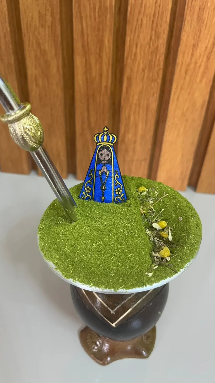 Our Lady of Aparecida Chimarrao Ornament, photo 2 of 4 - Home Accents, ourladyofaparecida