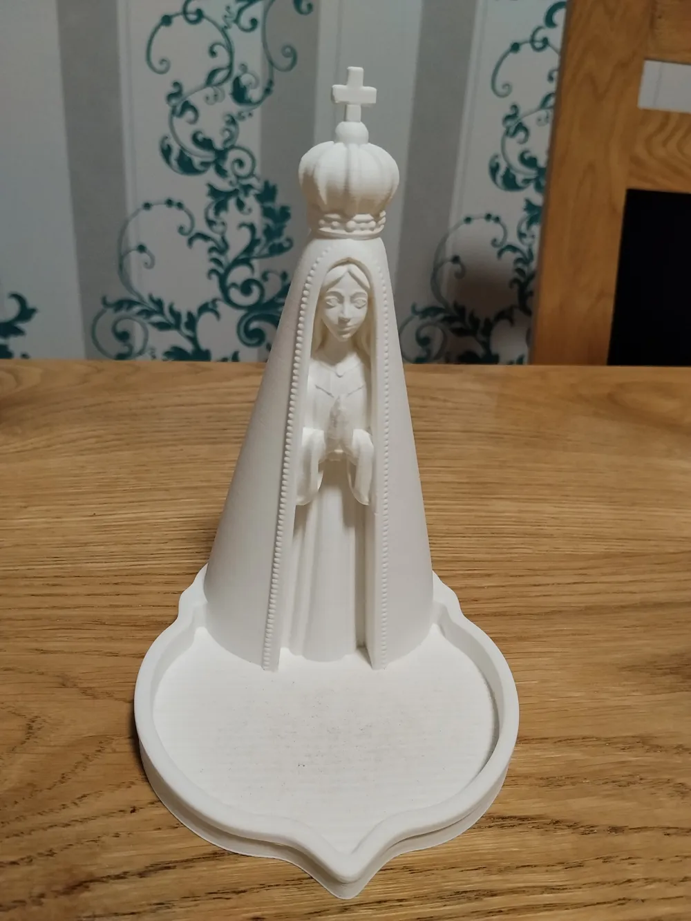 Our Lady of Aparecida Rosary Holder, photo 4 of 5 - Hands & Body Sculptures, virginmary