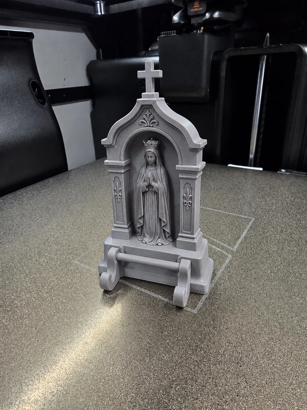 Madonna con Porta Rosario, Mini Cappella 3D, photo 3 of 4 - Madonna con Porta Rosario, Mini Cappella 3D Art