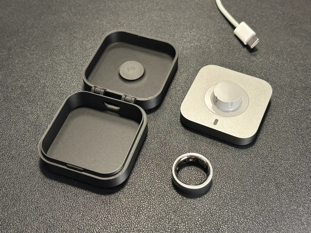 Oura Ring Gen 4 Charger Case | No Magnets