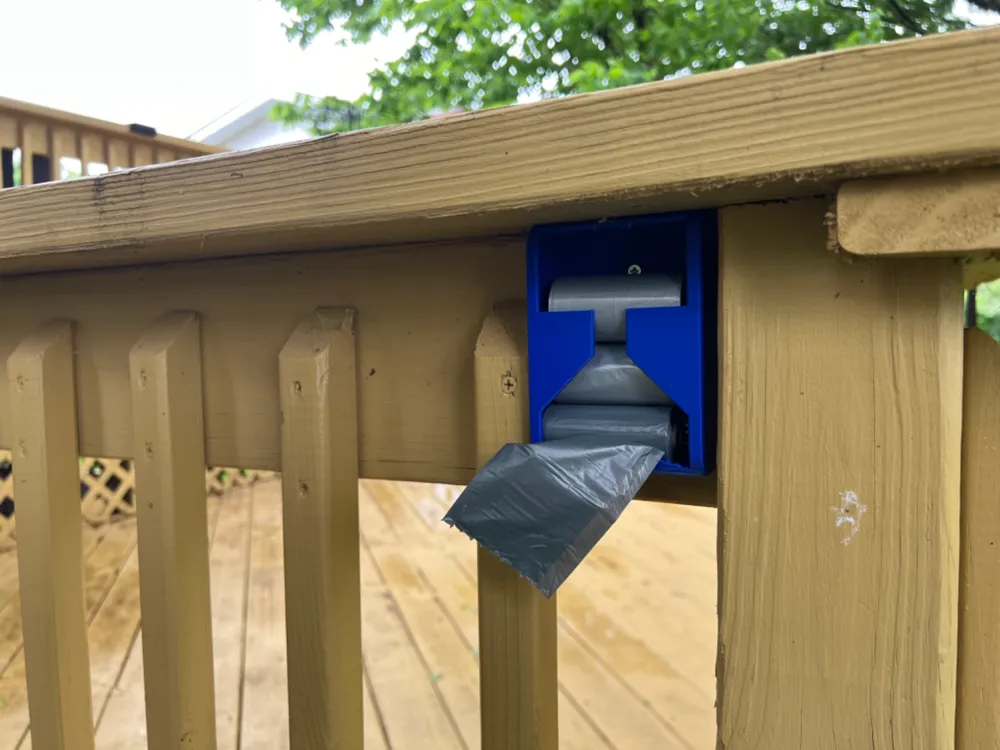 Outdoor Dog Waste (poo) Bag Dispenser, photo 3 of 4 - Leash & Poop-bag Holders, dog accessories