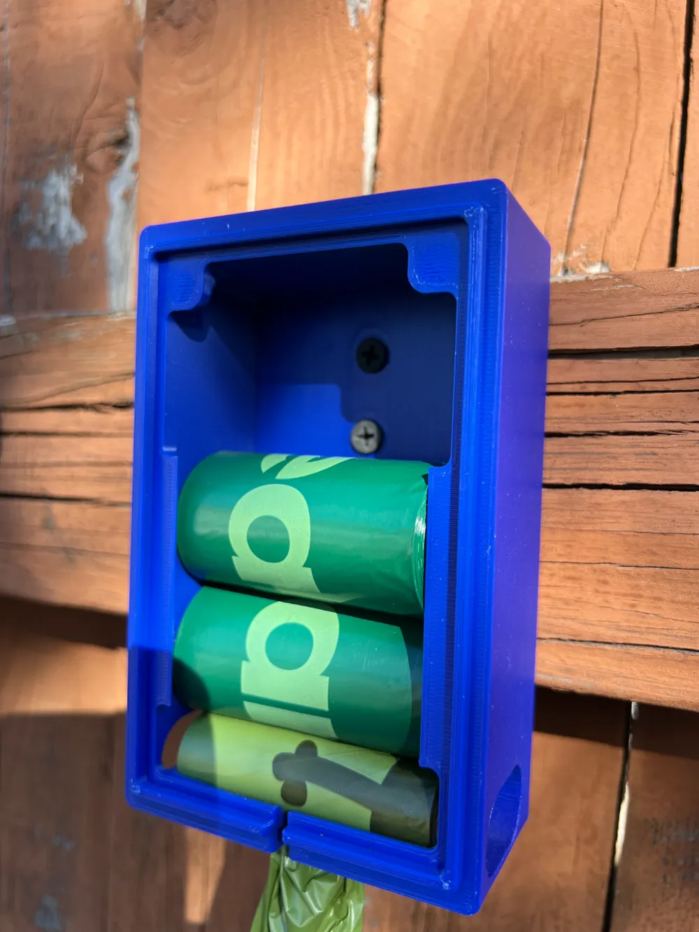 Outdoor Poop Bag Dispenser Ver 2.0, photo 2 of 4 - Leash & Poop-bag Holders, poopbag