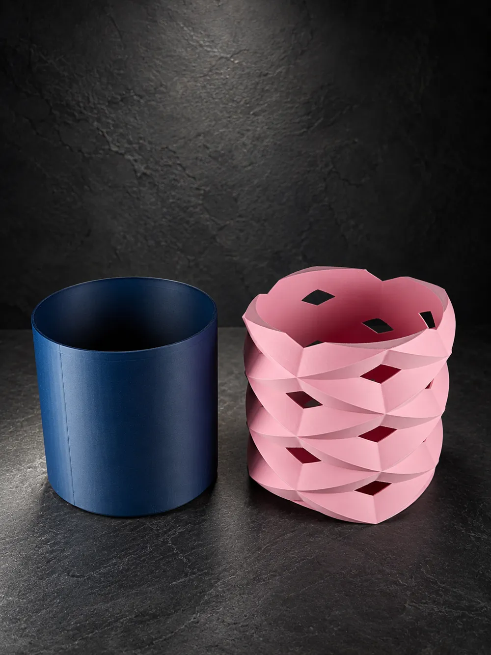 P021 Sculptural Planter: Origami Petals, photo 3 of 4 - P021 Sculptural Planter: Origami Petals Garden & Outdoor