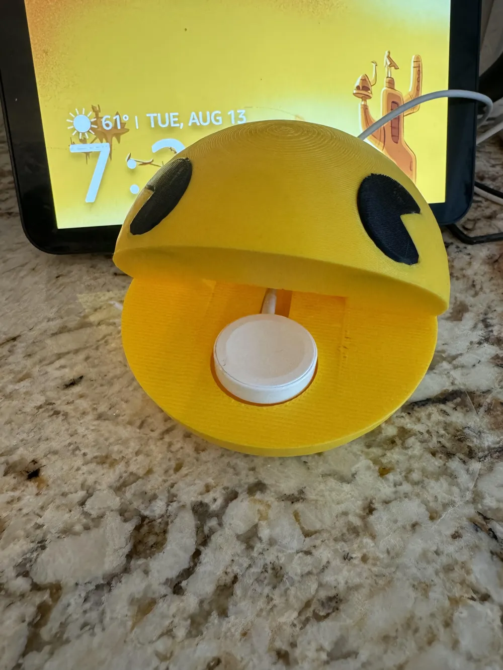 Pac Man Apple Watch Charging Station, photo 3 of 4 - Pac Man Apple Watch Charging Station Mobile & Device Accessories