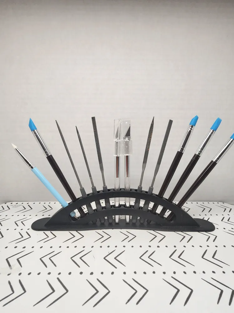 Paint Brush Holder, photo 3 of 4 - Paint Brush Holder Art & Craft Supplies