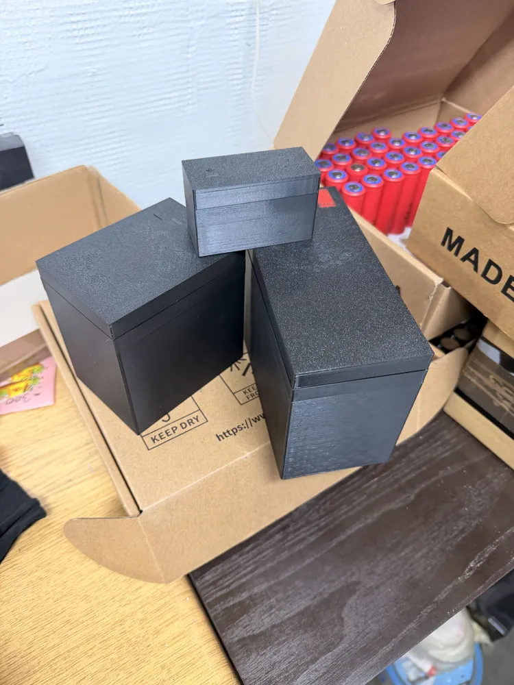 Parametric Battery Case DIY 18650 21700 Project, photo 3 of 4 - Parametric Battery Case DIY 18650 21700 Project Hobby & DIY