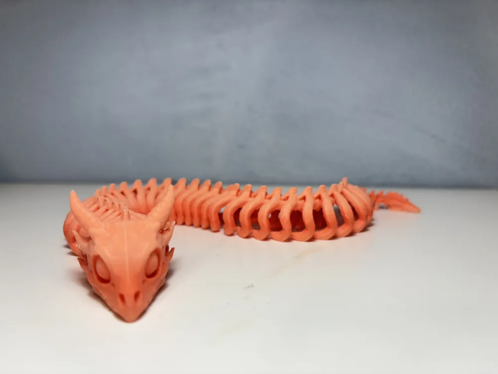 Parametric Flexi Skeletal Snake, photo 5 of 5 - Articulated Snakes & Lizards, articulated snake