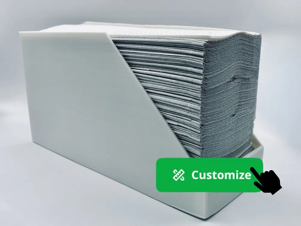 Parametric Kitchen Tissue Holder