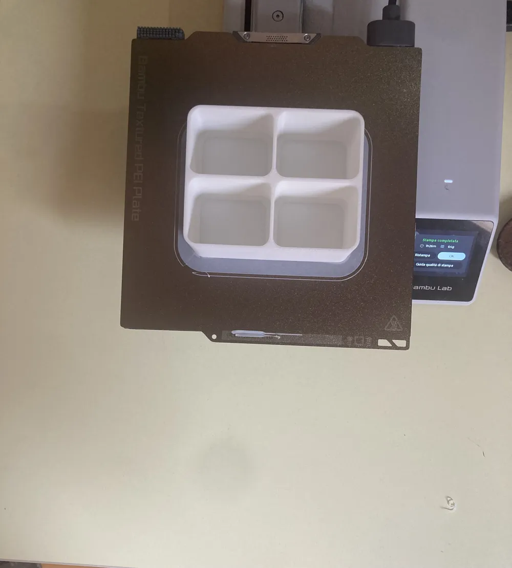 Parametric Modular Desk Organizer, photo 4 of 4 - Parametric Modular Desk Organizer Household