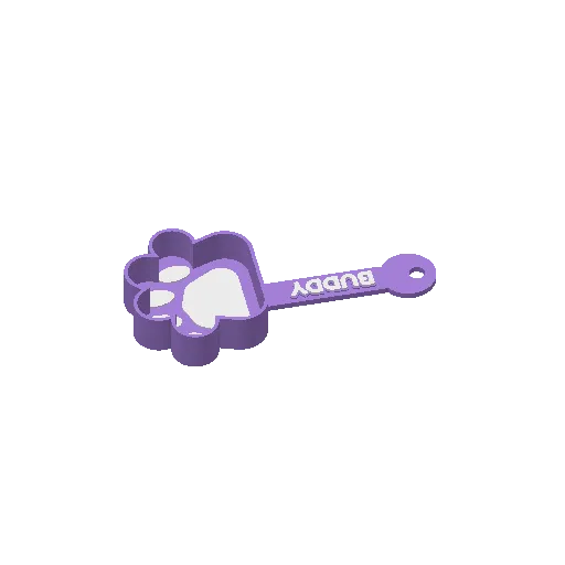 Parametric Paw Pet Food Scoop, Name Dog Cat, photo 4 of 4 - Parametric Paw Pet Food Scoop, Name Dog Cat Household