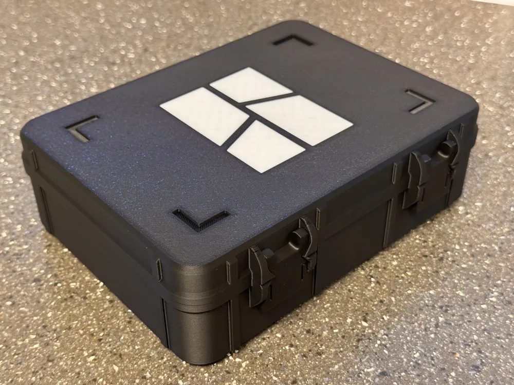 Parametric Rugged Case - OpenSCAD, photo 2 of 4 - Parametric Rugged Case - OpenSCAD Hobby & DIY