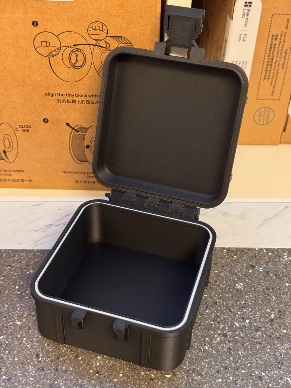 Parametric Rugged Case - OpenSCAD, photo 4 of 4 - Parametric Rugged Case - OpenSCAD Hobby & DIY