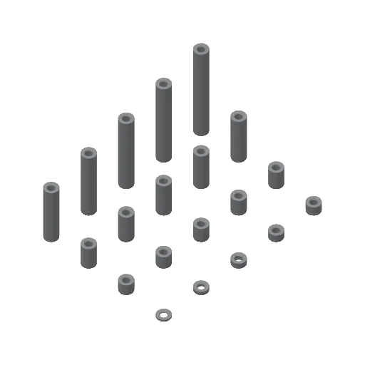 Parametric Spacer / Washer / Standoff [Metric], photo 4 of 4 - Parametric Spacer / Washer / Standoff [Metric] Tools & Workshop