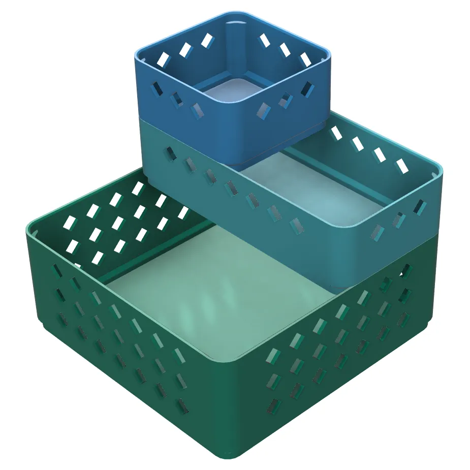 Parametric stackable storage box, photo 2 of 4 - Parametric stackable storage box Storage & Organisation