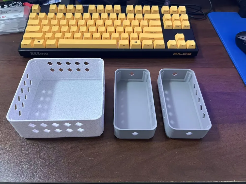 Parametric stackable storage box, photo 3 of 4 - Parametric stackable storage box Storage & Organisation