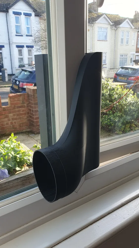 Parametric Window Vent (through locked window), photo 2 of 4 - Parametric Window Vent (through locked window) Hobby & DIY