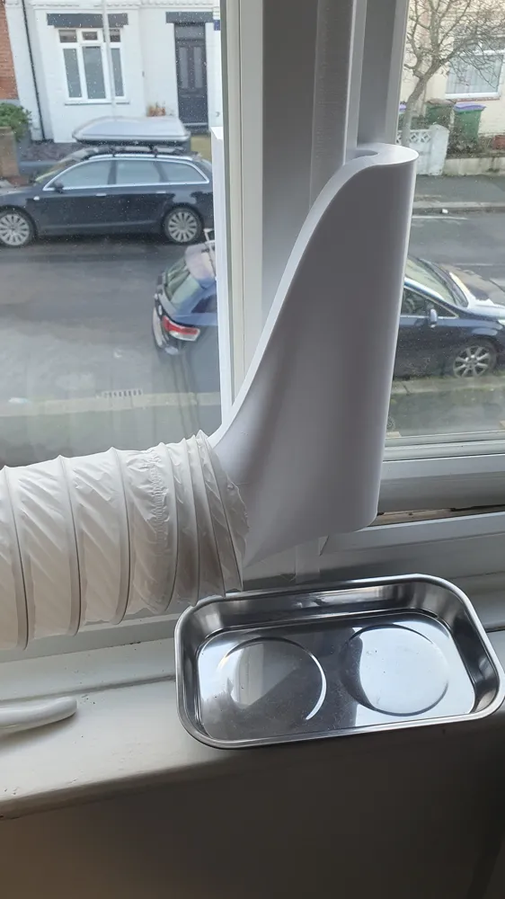 Parametric Window Vent (through locked window), photo 4 of 4 - Parametric Window Vent (through locked window) Hobby & DIY