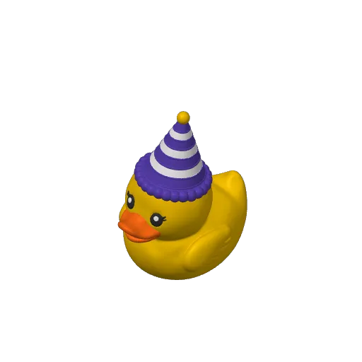 Party Duck, Celebration Mini Duck, photo 3 of 3 - Party Duck, Celebration Mini Duck Household