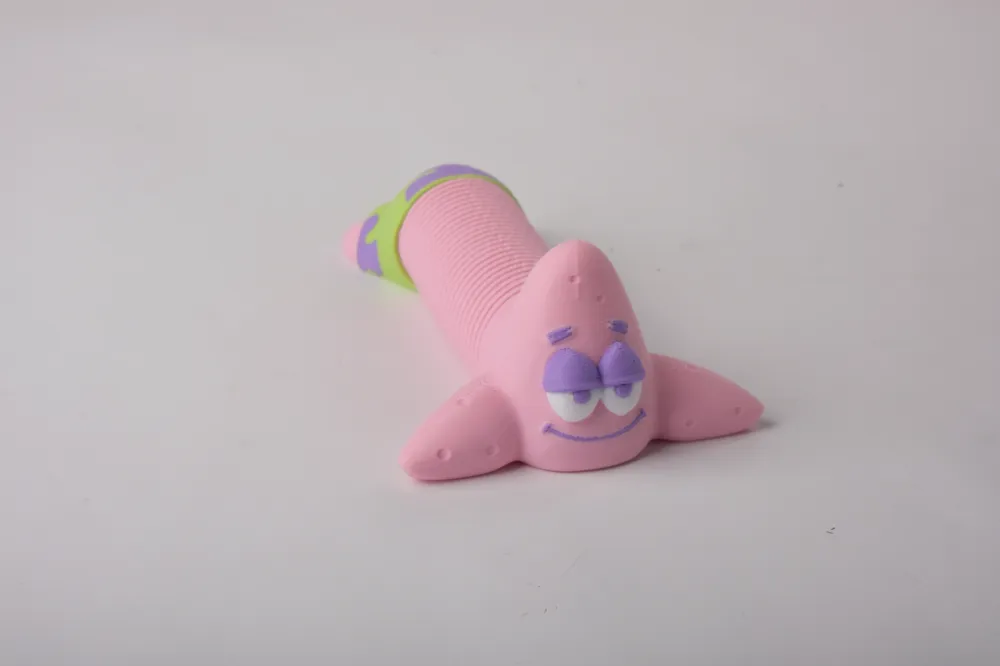 Patrick Spiral Flexi Toy, Fidget Figure, photo 3 of 4 - Patrick Spiral Flexi Toy, Fidget Figure Toys & Games