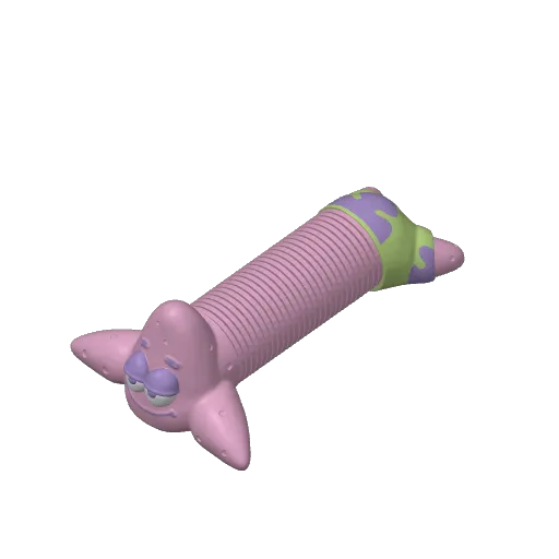 Patrick Spiral Flexi Toy, Fidget Figure, photo 4 of 4 - Patrick Spiral Flexi Toy, Fidget Figure Toys & Games