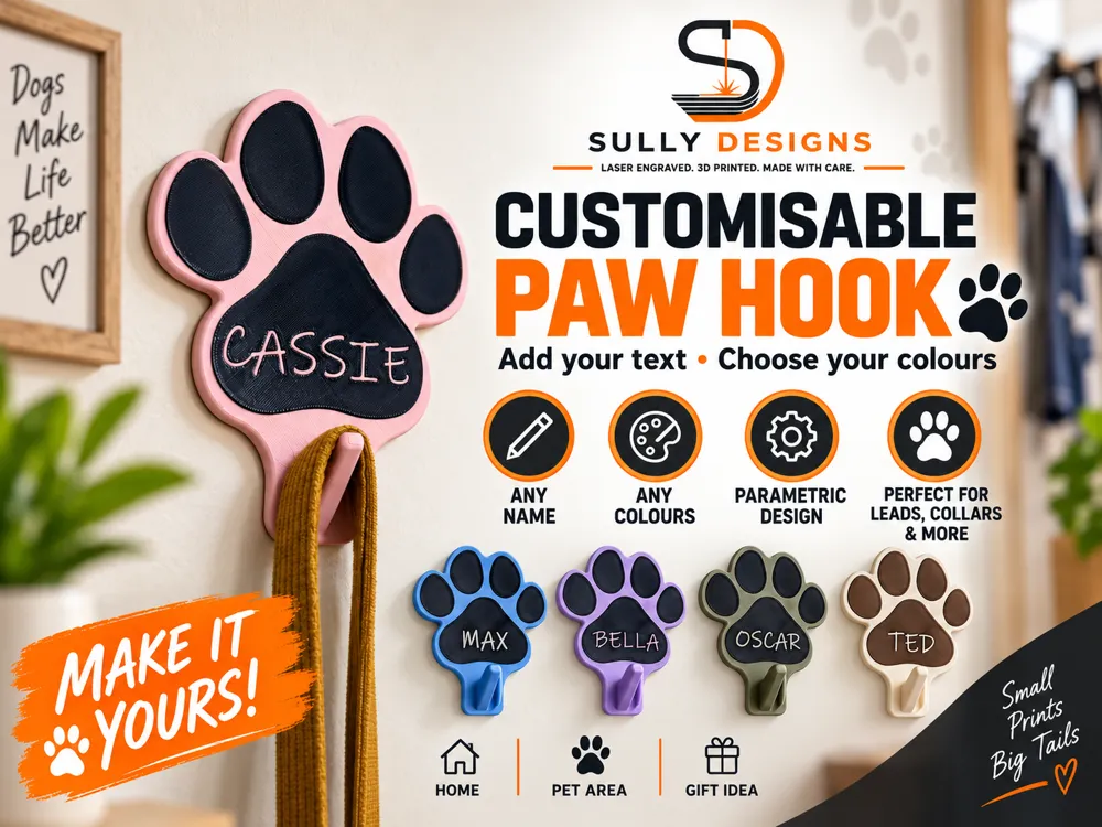 Paw Lead & Collar Holder