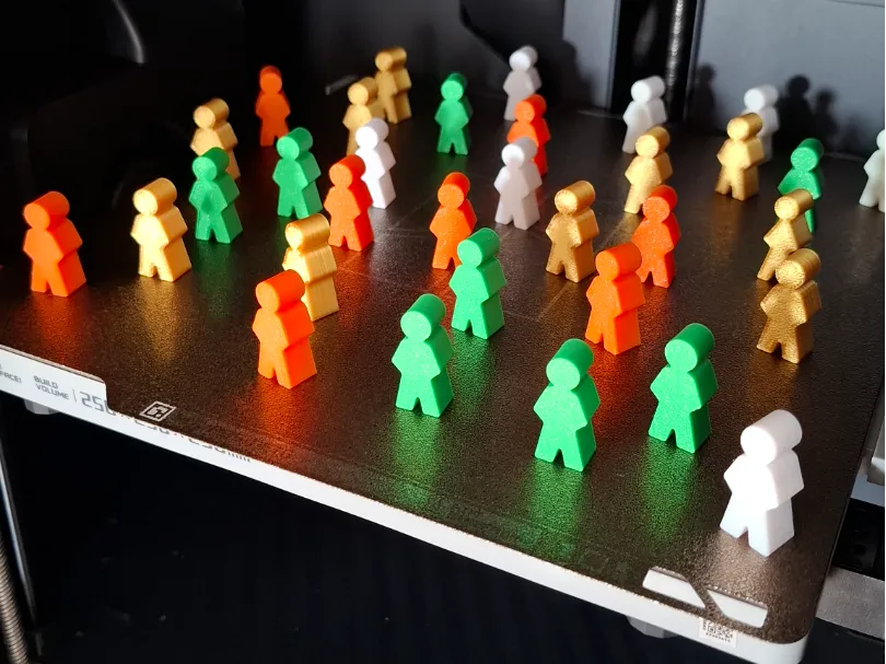 Pawn, Stylized Man Figure for Board Games