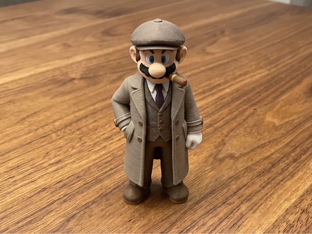 Peaky Blinders Mario Figure, photo 3 of 4 - Peaky Blinders Mario Figure Household