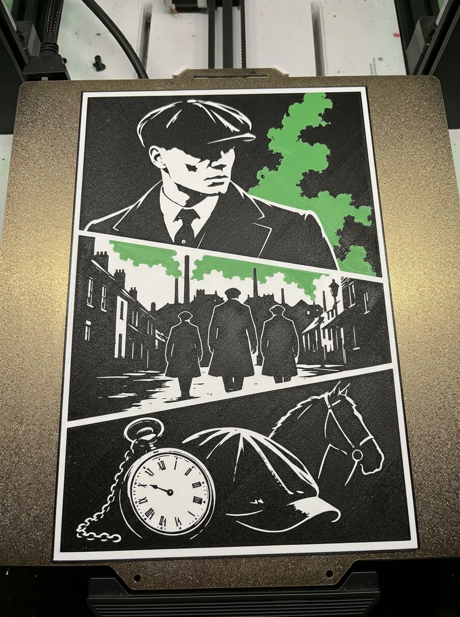 Peaky Blinders Storyboard Wall Art, photo 4 of 4 - Peaky Blinders Storyboard Wall Art Household