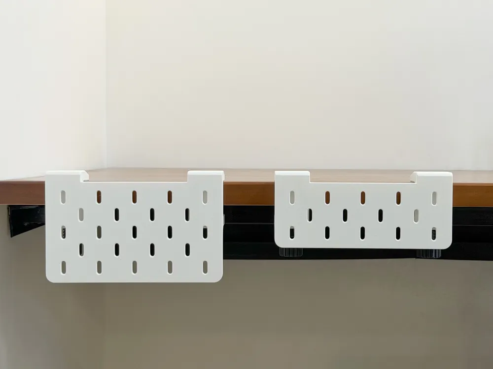 Pegboard Table Clip, Custom Size, photo 2 of 5 - Pegboard & Wall Grid Systems, perforated board