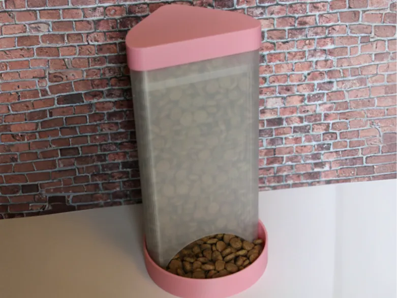 Pellet feeder for small animals