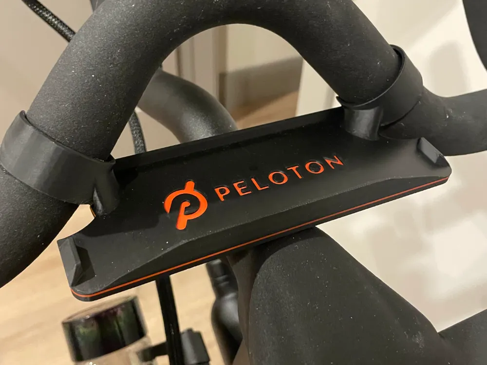 Peloton phone holder.