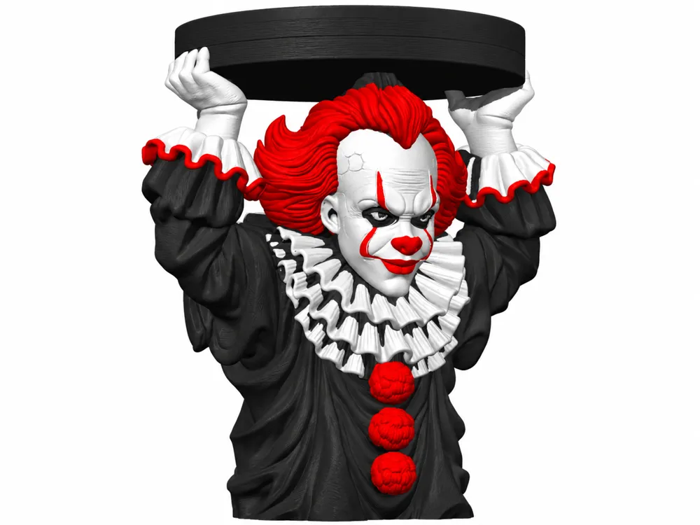 Pennywise Candle Holder, photo 2 of 4 - Pennywise Candle Holder Household