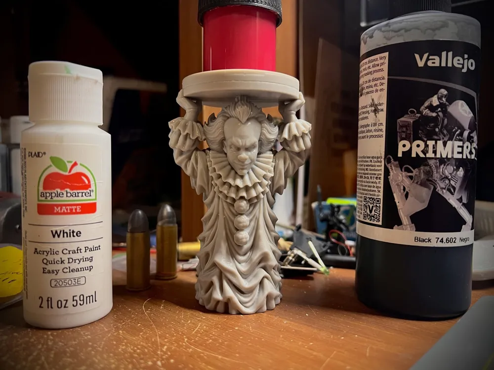 Pennywise Candle Holder, photo 4 of 4 - Pennywise Candle Holder Household
