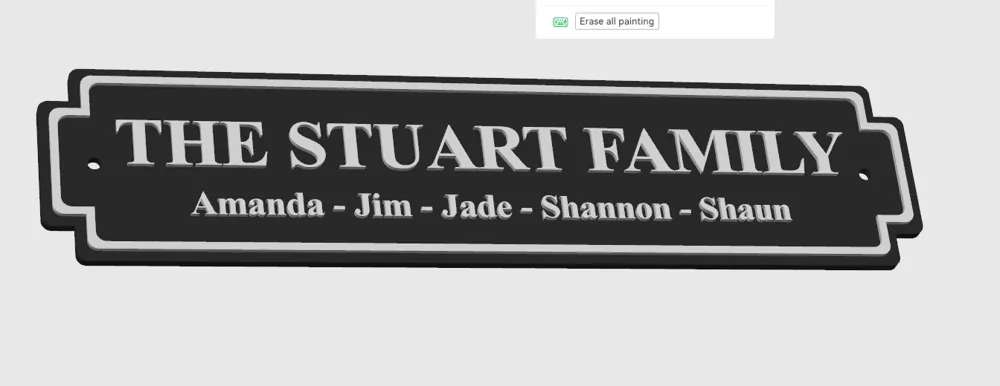 Personalised/Custom Family Names Street Style Sign, photo 3 of 4 - Custom & Name Signs, custom names